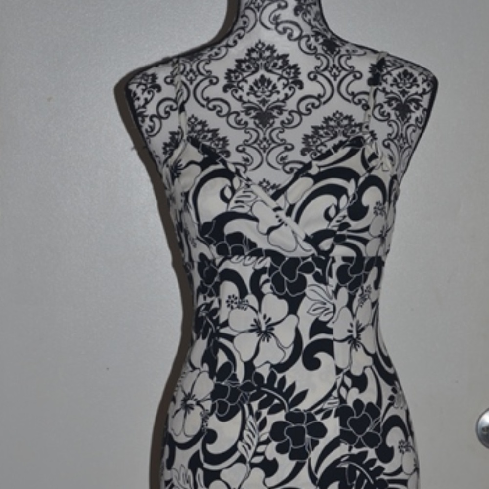 Short and Sexy Flowered Dress